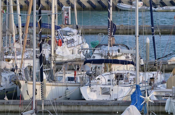 Italië Sicilië Middellandse Zee Marina Ragusa Provincie Ragusa September 2019 — Stockfoto