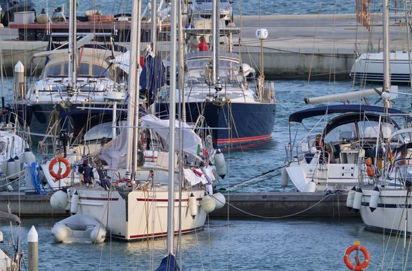 Italia Sicilia Mar Mediterráneo Marina Ragusa Provincia Ragusa Septiembre 2019 — Foto de Stock