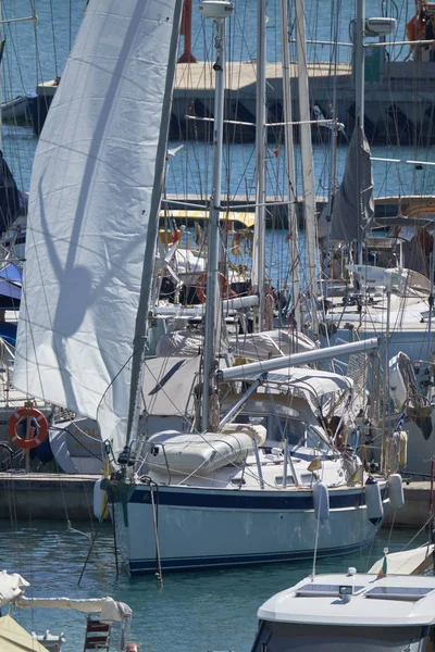 Itália Sicília Mar Mediterrâneo Marina Ragusa Província Ragusa Setembro 2019 — Fotografia de Stock