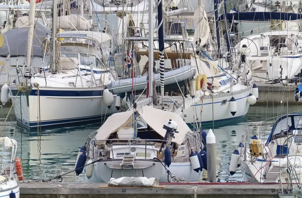 Itália Sicília Mar Mediterrâneo Marina Ragusa Província Ragusa Outubro 2019 — Fotografia de Stock