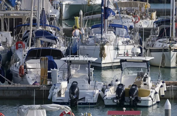 Itália Sicília Mar Mediterrâneo Marina Ragusa Província Ragusa Outubro 2019 — Fotografia de Stock