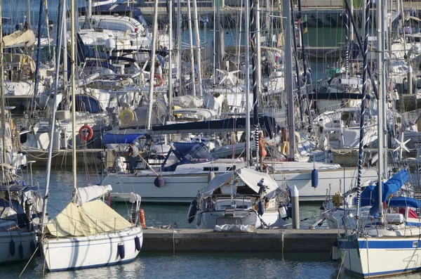 Itália Sicília Mar Mediterrâneo Marina Ragusa Província Ragusa Outubro 2019 — Fotografia de Stock