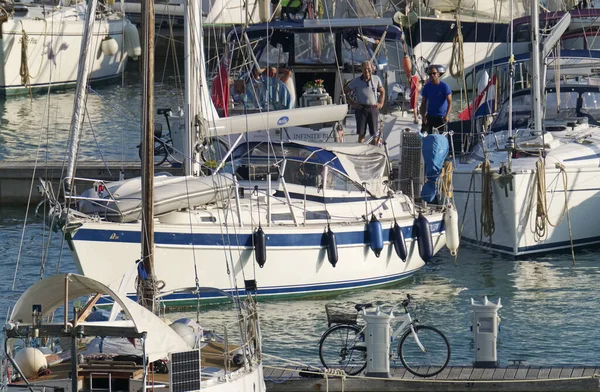 Italia Sicilia Mar Mediterraneo Marina Ragusa Provincia Ragusa Ottobre 2019 — Foto Stock
