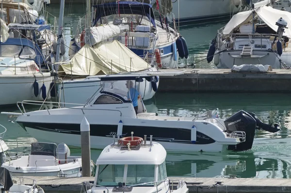 Itália Sicília Mar Mediterrâneo Marina Ragusa Província Ragusa Outubro 2019 — Fotografia de Stock