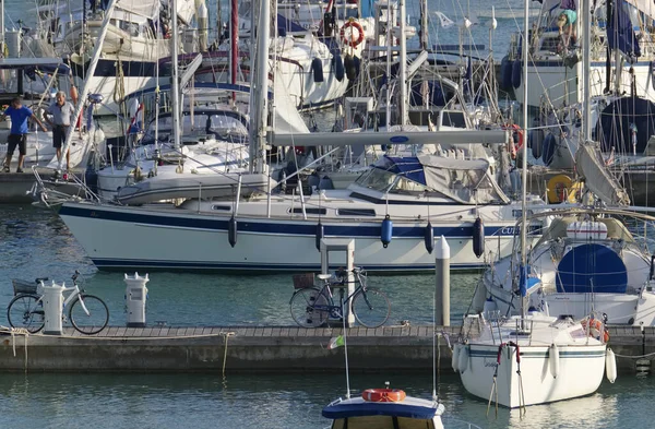 Italy Sicily Mediterranean Sea Marina Ragusa Ragusa Province October 2019 — 스톡 사진