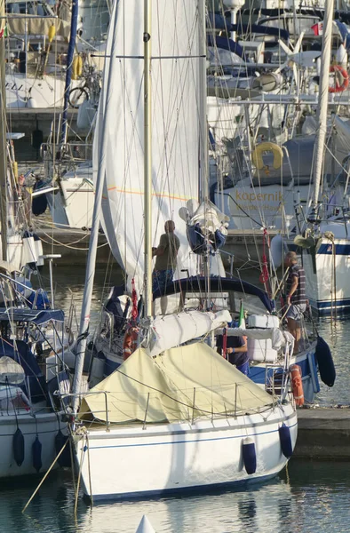 Italia Sicilia Mar Mediterráneo Marina Ragusa Provincia Ragusa Octubre 2019 — Foto de Stock