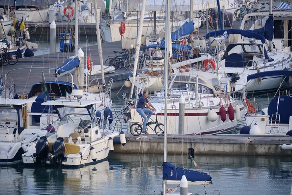 Włochy Sycylia Morze Śródziemne Marina Ragusa Prowincja Ragusa Października 2019 — Zdjęcie stockowe