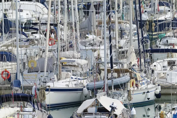 Itália Sicília Mar Mediterrâneo Marina Ragusa Província Ragusa Outubro 2019 — Fotografia de Stock