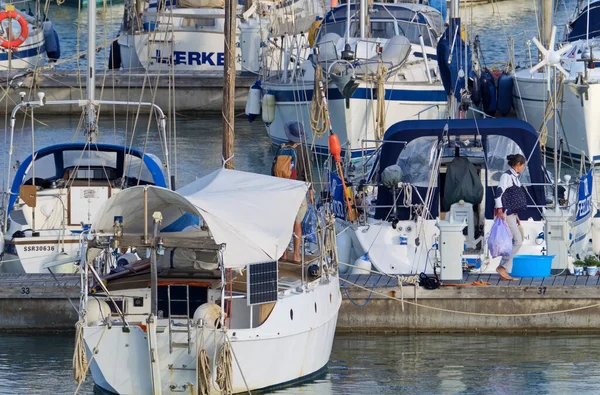 Италия Сицилия Средиземное Море Marina Ragusa Ragusa Province Мая 2020 — стоковое фото