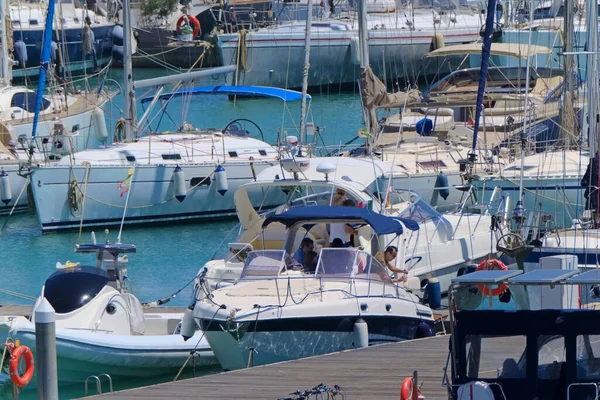 Italien Sizilien Mittelmeer Marina Ragusa Provinz Ragusa Mai 2020 Menschen — Stockfoto