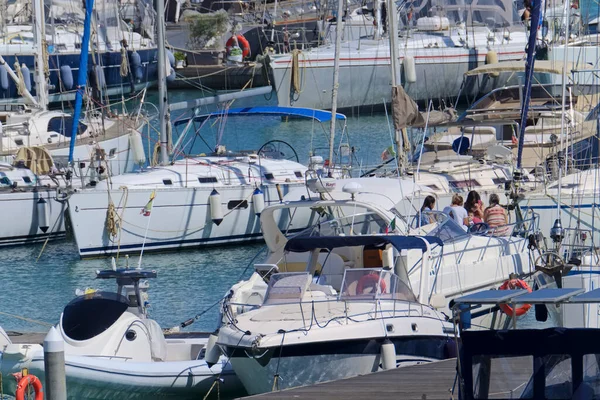 Italien Sizilien Mittelmeer Marina Ragusa Provinz Ragusa Mai 2020 Menschen — Stockfoto