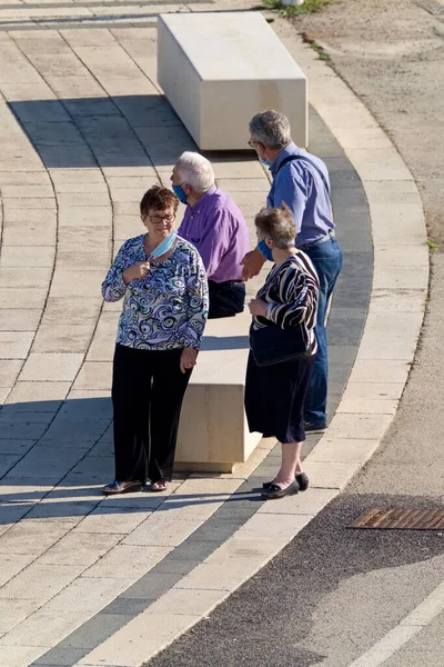 Włochy Sycylia Marina Ragusa Prowincja Ragusa Maja 2020 Dwie Stare — Zdjęcie stockowe