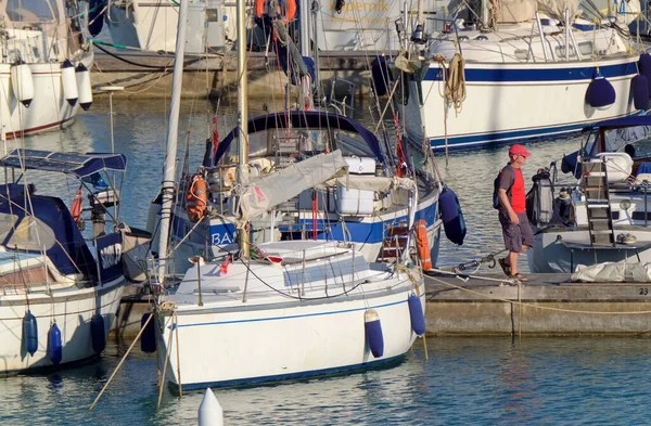 Italie Sicile Méditerranée Marina Ragusa Province Raguse Mai 2020 Les — Photo