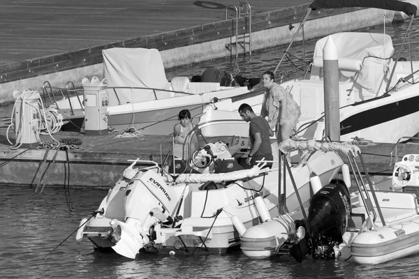 Italia Sicilia Mar Mediterráneo Marina Ragusa Provincia Ragusa Junio 2020 — Foto de Stock