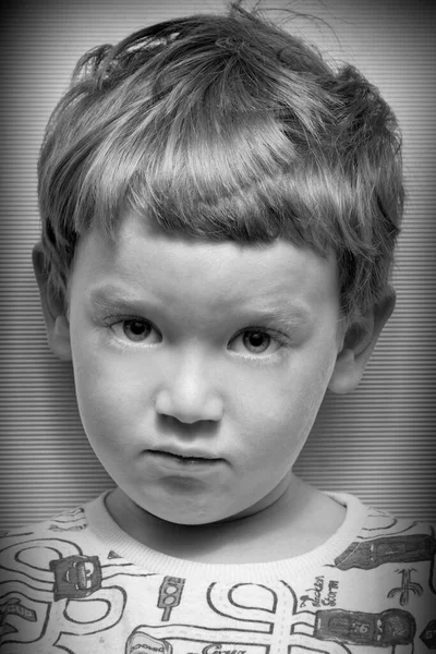 Ans Portrait Enfant Masculin Studio — Photo