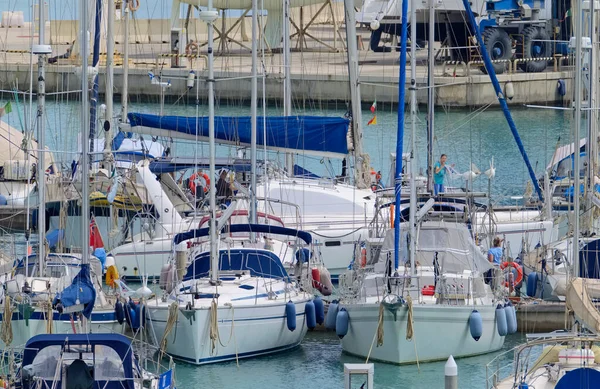 Itália Sicília Mar Mediterrâneo Marina Ragusa Província Ragusa Junho 2020 — Fotografia de Stock