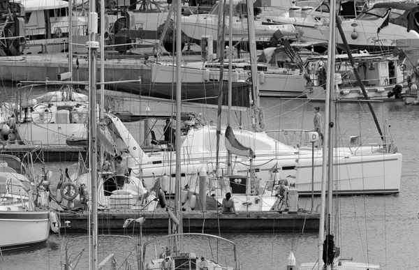 Itália Sicília Mar Mediterrâneo Marina Ragusa Província Ragusa Junho 2020 — Fotografia de Stock