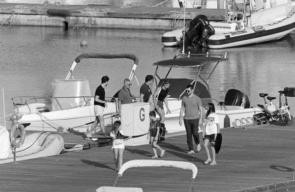 Itália Sicília Mar Mediterrâneo Marina Ragusa Província Ragusa Junho 2020 — Fotografia de Stock