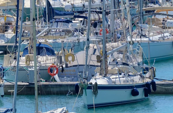 Itália Sicília Mar Mediterrâneo Marina Ragusa Província Ragusa Junho 2020 — Fotografia de Stock