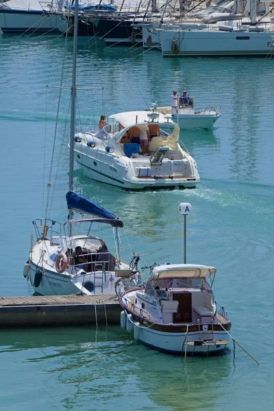 Italie Sicile Mer Méditerranée Marina Ragusa Province Raguse Juin 2020 — Photo