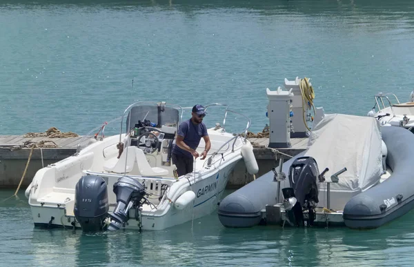 Italia Sicilia Mar Mediterráneo Marina Ragusa Provincia Ragusa Junio 2020 — Foto de Stock