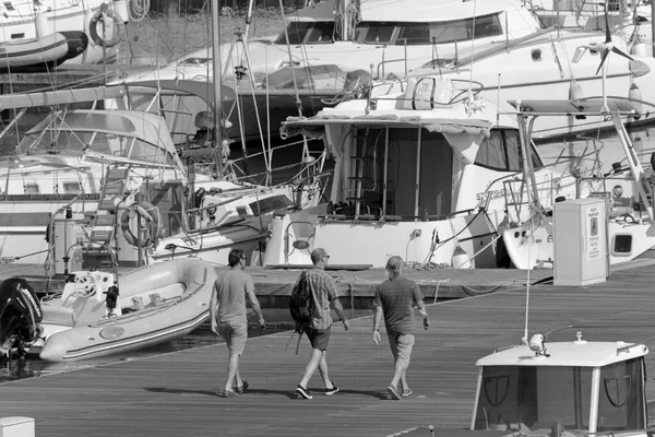 Itália Sicília Mar Mediterrâneo Marina Ragusa Província Ragusa Junho 2020 — Fotografia de Stock