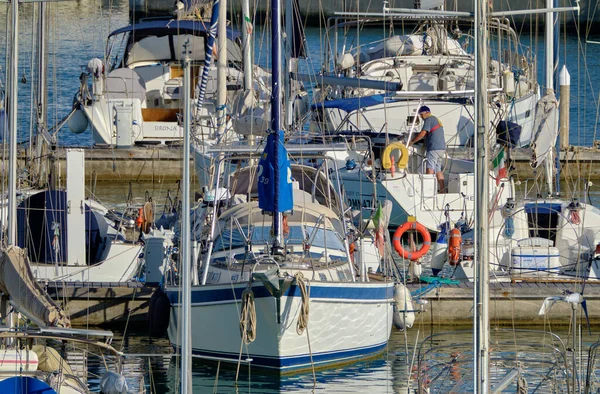 Itália Sicília Mar Mediterrâneo Marina Ragusa Província Ragusa Junho 2020 — Fotografia de Stock