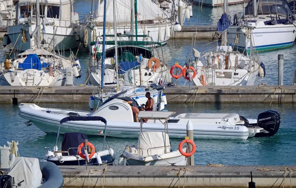 Italia Sicilia Mar Mediterráneo Marina Ragusa Provincia Ragusa Junio 2020 —  Fotos de Stock