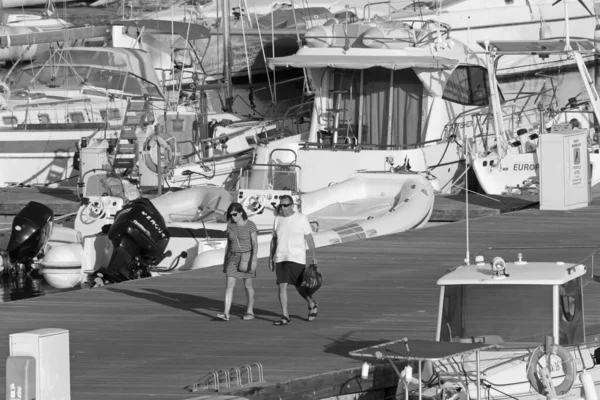 Itália Sicília Mar Mediterrâneo Marina Ragusa Província Ragusa Julho 2020 — Fotografia de Stock