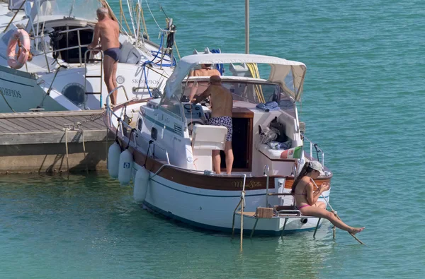 Italië Sicilië Middellandse Zee Marina Ragusa Provincie Ragusa Juli 2020 — Stockfoto