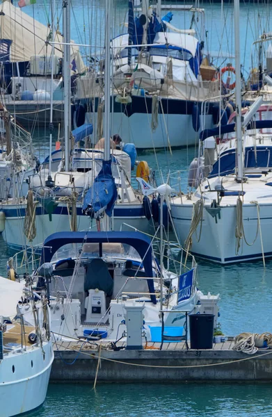 Italia Sicilia Mar Mediterráneo Marina Ragusa Provincia Ragusa Julio 2020 — Foto de Stock