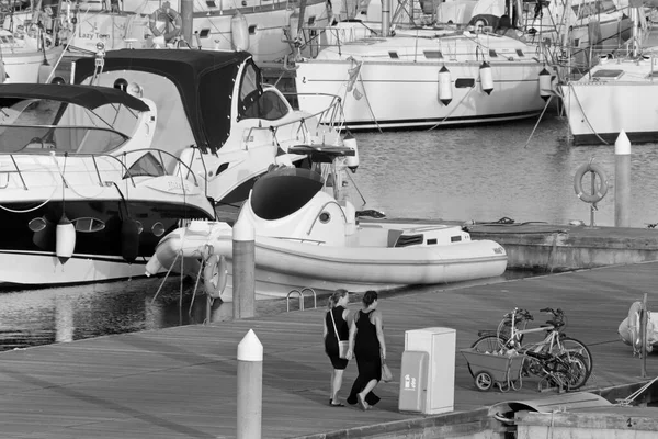 Itália Sicília Mar Mediterrâneo Marina Ragusa Província Ragusa Julho 2020 — Fotografia de Stock