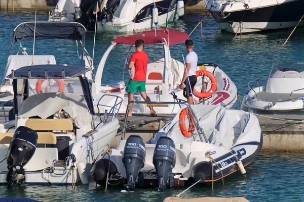 Италия Сицилия Средиземное Море Marina Ragusa Ragusa Province Июля 2020 — стоковое фото
