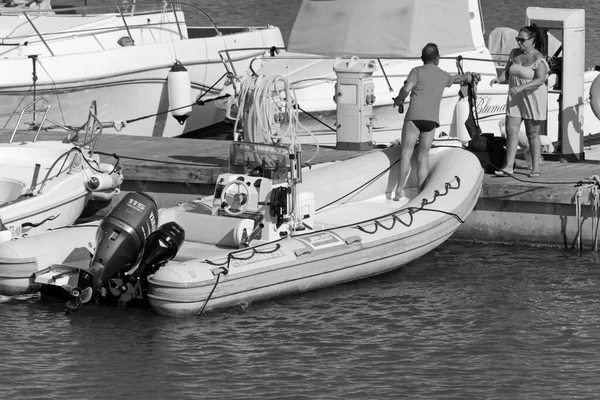 Italia Sicilia Mar Mediterraneo Marina Ragusa Provincia Ragusa Luglio 2020 — Foto Stock