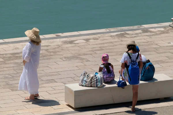 Itália Sicília Mar Mediterrâneo Marina Ragusa Província Ragusa Julho 2020 — Fotografia de Stock