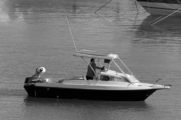 Italie Sicile Méditerranée Marina Ragusa Province Raguse Juillet 2020 Pêcheur — Photo