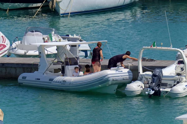 Itália Sicília Mar Mediterrâneo Marina Ragusa Província Ragusa Julho 2020 — Fotografia de Stock