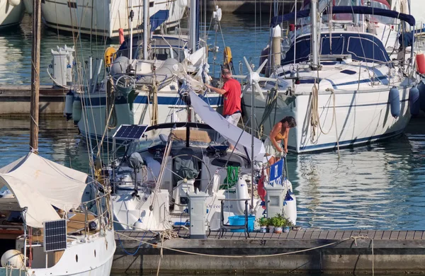 Italia Sicilia Mar Mediterraneo Marina Ragusa Provincia Ragusa Luglio 2020 — Foto Stock