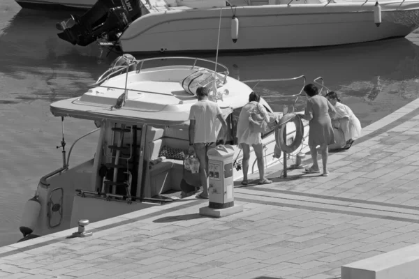 Italy Sicily Mediterranean Sea Marina Ragusa Ragusa Province July 2020 — Stock Photo, Image