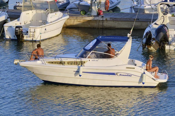 Italie Sicile Mer Méditerranée Marina Ragusa Province Raguse Juillet 2020 — Photo