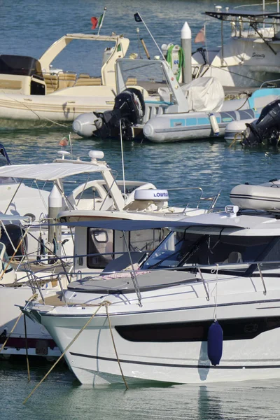 Włochy Sycylia Morze Śródziemne Marina Ragusa Prowincja Ragusa Sierpnia 2020 — Zdjęcie stockowe