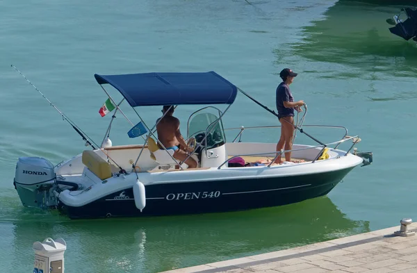 Italy Sicily Mediterranean Sea Marina Ragusa Ragusa Province August 2020 — Stock Photo, Image