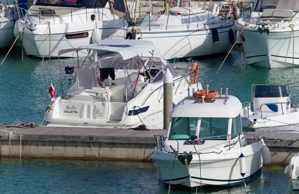 Италия Сицилия Средиземное Море Marina Ragusa Ragusa Province Августа 2020 — стоковое фото