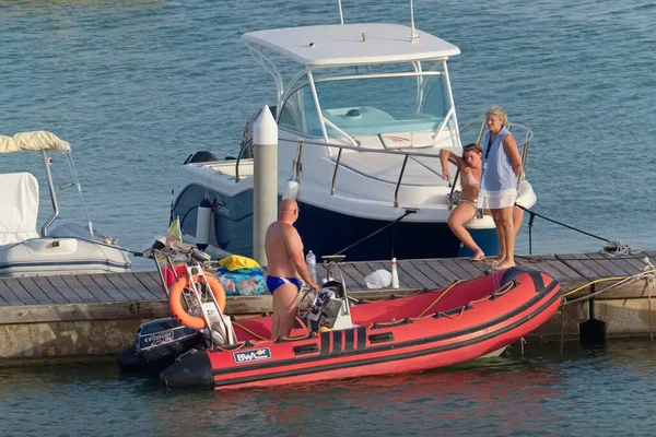 Itália Sicília Mar Mediterrâneo Marina Ragusa Província Ragusa Agosto 2020 — Fotografia de Stock