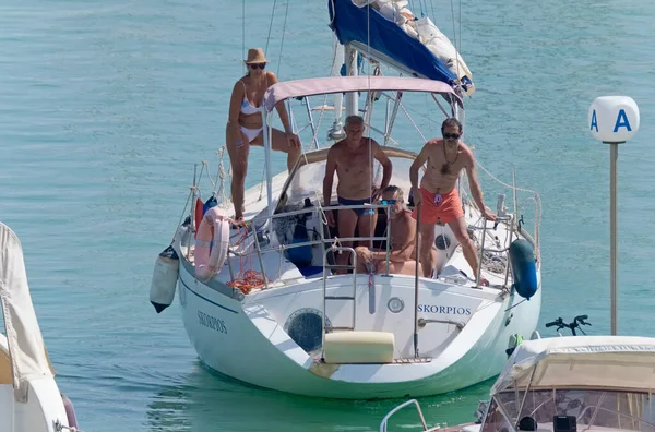 Italia Sicilia Mar Mediterraneo Marina Ragusa Provincia Ragusa Agosto 2020 — Foto Stock