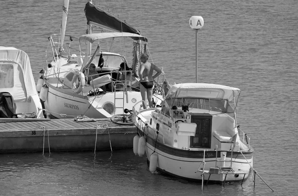 Italy Sicily Mediterranean Sea Marina Ragusa Ragusa Province August 2020 — Stock Photo, Image