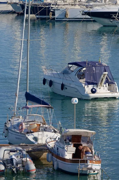 Italy Sicily Mediterranean Sea Marina Ragusa Ragusa Province August 2020 — Stock Photo, Image