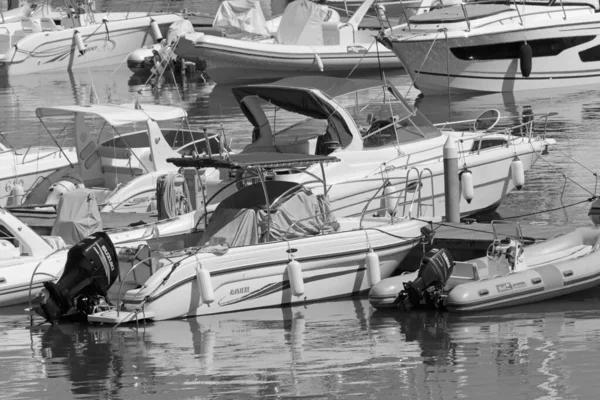 Italia Sicilia Mar Mediterráneo Marina Ragusa Provincia Ragusa Agosto 2020 — Foto de Stock