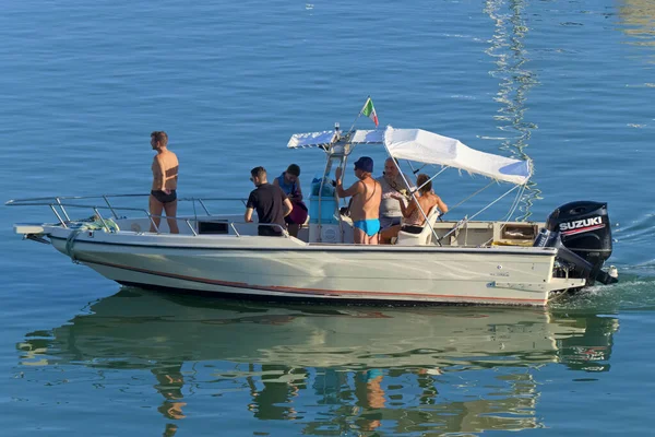 Italia Sicilia Mar Mediterráneo Marina Ragusa Provincia Ragusa Agosto 2020 — Foto de Stock