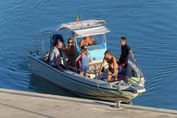 Itália Sicília Mar Mediterrâneo Marina Ragusa Província Ragusa Agosto 2020 — Fotografia de Stock